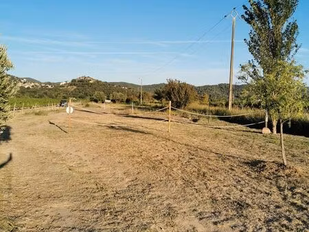 terrain agricole plat 3500 m2 entre cuers et pierrefeu du var