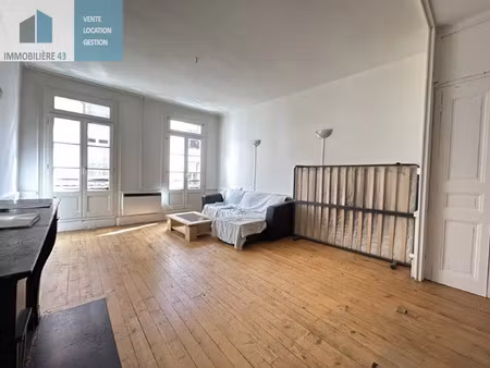 vente appartement 1 pièce 45 m² le puy-en-velay (43000)
