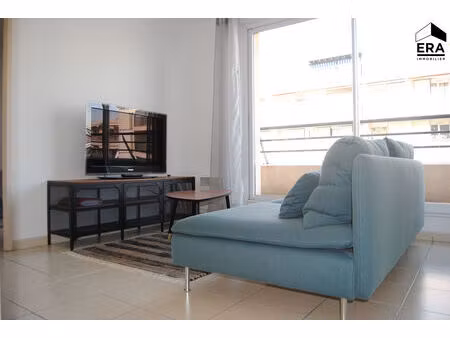 exclusivité location meublée t2 35m2 terrasse - parking double box