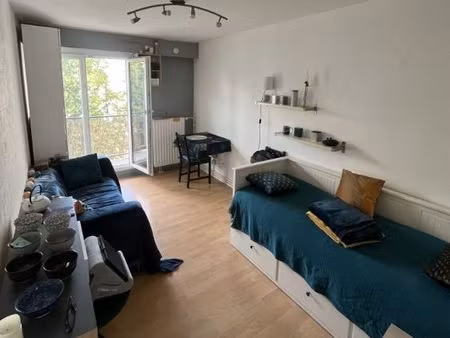 t1 meublé 24 m² avec balcon et cave - metz vallieres