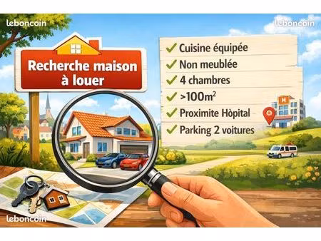 recherche maison proche hôpital