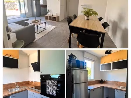 magnifique t2 meublé ou non meublé 44 m² avec jardin 50 m² – proche gare de melun (27 min 
