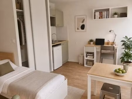 studio meublé dans résidence étudiante neuve– mulhouse fonderie – idéal étudiant ?