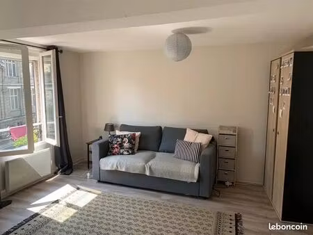 loue studio meublé - 29m² - centre ville rouen