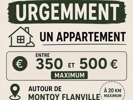 recherche appartement urgent