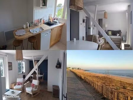 t3 meublé étudiant / coloc / actif – pornichet – 50 m plage – sept à juin