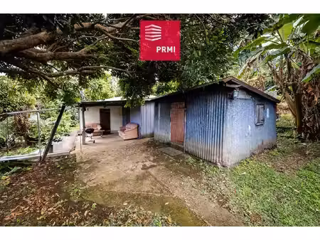 chaloupe saint-leu : terrain 1068 m² + maison à rénover - divisible