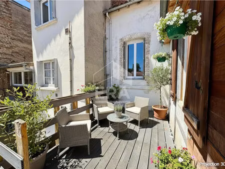 duplex centre ville de tarbes avec stationnement + terasse