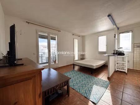a vendre - le barcares - duplex t3 avec loggia