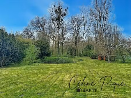 maison de 9 pièces avec grand jardin  bois et rivière