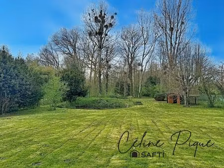 maison de 9 pièces avec grand jardin  bois et rivière
