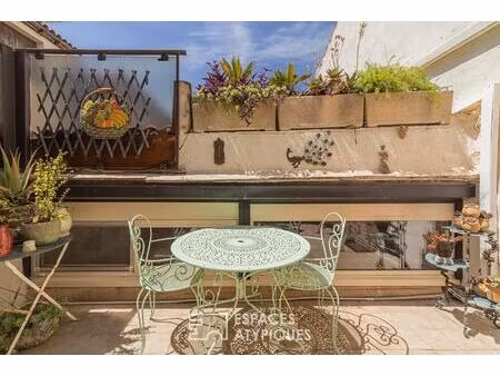 maison de caractère avec terrasse à deux pas du littoral