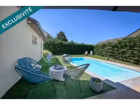 en exclusivité – maison 6 pièces de 139 m² à yutz avec jardin  piscine et prestations de q