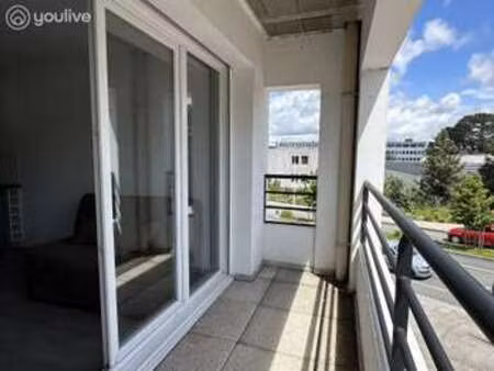 location appartement t1 meublé à lorient universite - blum (56100) : à louer t1 meublé / 2