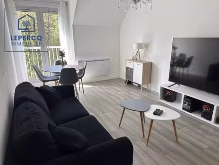 appartement f3 lumineux  meublé   rénové  cuisine neuve !