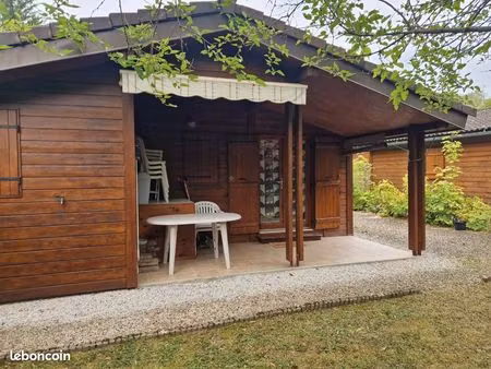 chalet 3 pièces avec jardin privatif