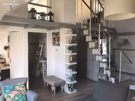 beau loft duplex sous les toits