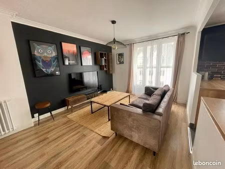 t3 meublé 68 m² brest – 2 chambres – tram à 200 m – proche centre-ville et ports