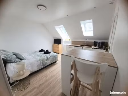 studio meublé 17 m² - kerfeunteun