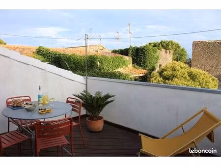 studio duplex avec terrasse (éventuellement meublé)
