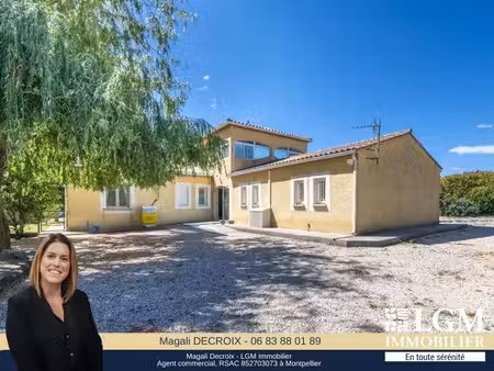 à 10 min de saint-gély-du-fesc – villa familiale de 228 m² avec appartement indépendant