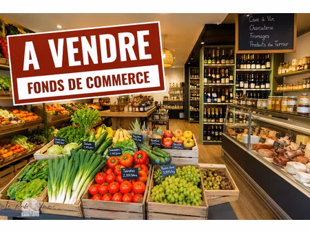 a vendre fonds de commerce fruits et légumes  cave à vin 