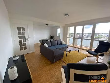 location appartement 3 pièces meublé à rennes (35000) : à louer 3 pièces meublé / 82m² ren