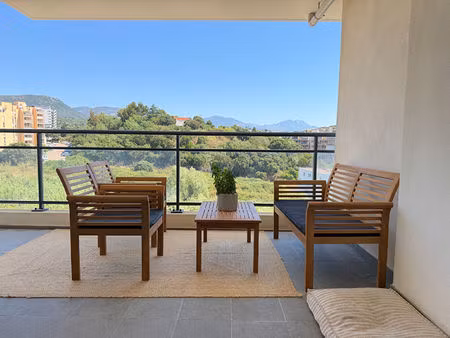 a vendre appartement t3 recent avec terrasse et garage deja loue a ajaccio
