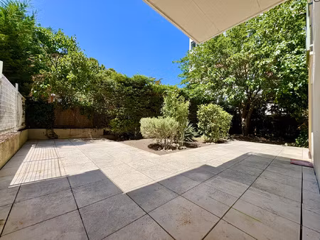 appartement t2 - terrasse exceptionnelle et jardin quartie