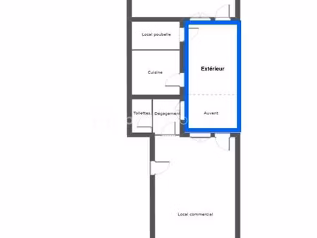 local d'activités de 49 m² à vailly-sur-aisne