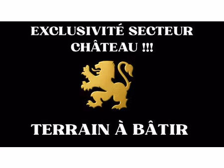 terrain à bâtir secteur château
