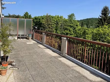 appartement toit terrasse 5 pièces 112m2 entièrement refait à neuf en 2024