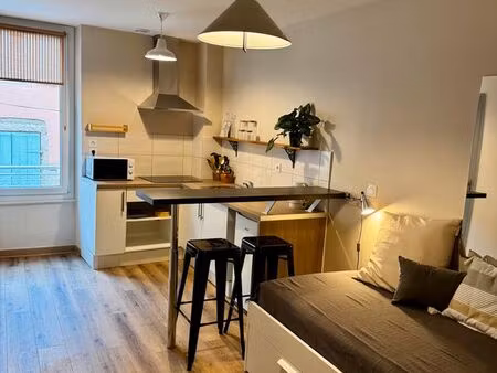 à louer : studio meublé entièrement rénové – 18 m²