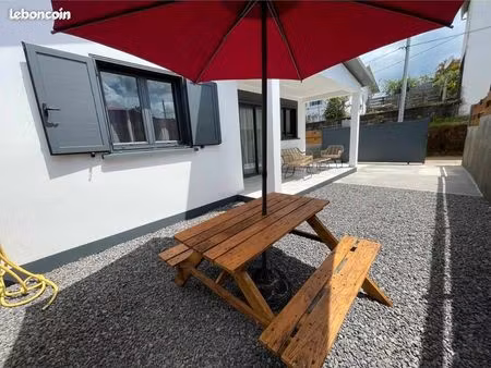 loue villa f3 meublée standing à bérive tampon