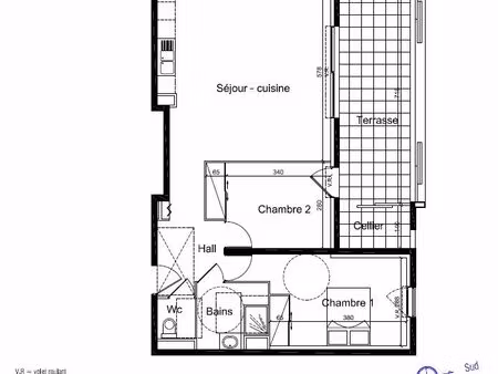 appartement f3 – frejus  lou gagalon 2 (3419 0200 11)