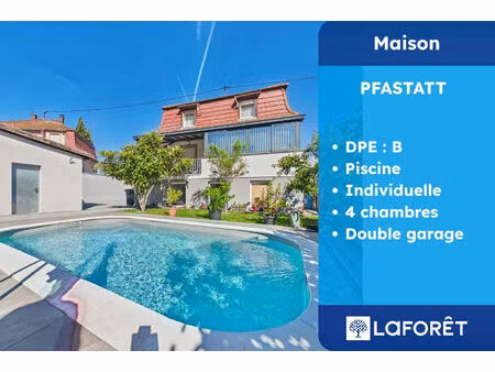 maison pfastatt 6 pièces 120m² avec 4 chambres et piscine