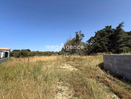 terrain à bâtir de 986 m2 ile d'olonne