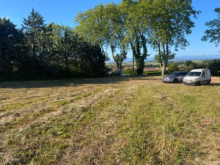 terrain à bâtir 2693 m²  vue pyrénées
