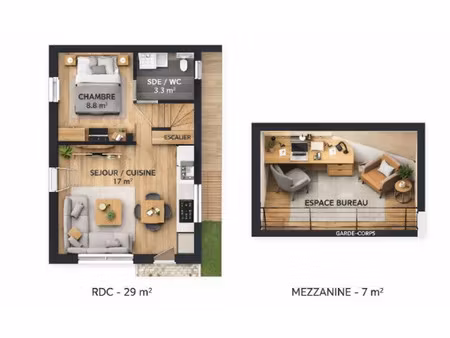 appartement grézieu-la-varenne 29.22 m² t-2 à vendre  110 000 €
