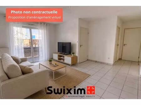 mérignac capeyron-t2 de 51m² - avec espace bureau - place de parking