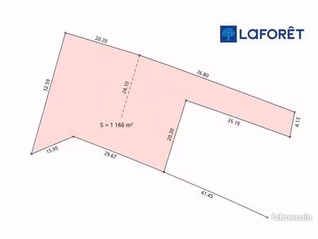 terrain 1165 m² biscarrosse