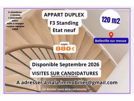 appartement neuf grand f3