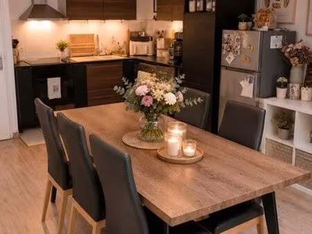 appartement f3 duplex avec balcon et garage
