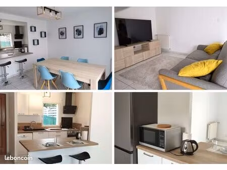location maison meublée - 3 chambres - secteur universités