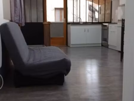 loft atypique 50 m² + garage 50 m² – verrière atelier et terrasse couverte