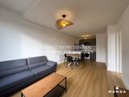 location t2 meublé – quartier prémartine  le mans