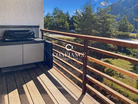 (06660) auron a 6 mn a pied du centre d'auron grand studio ca