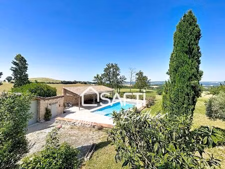 propriété de caractère – 400m² – piscine – terrain de 7 500 m²