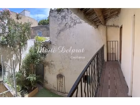 maison de village avec cour  balcon et grenier : un potentiel exceptionnel à sorgues (84)