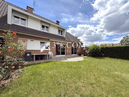 maison semi-mitoyenne de 155 m² avec 5 ch + jardin + garage